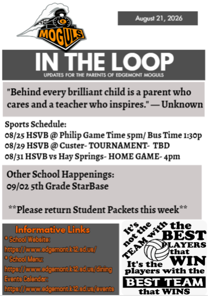 Weekly Newsletter