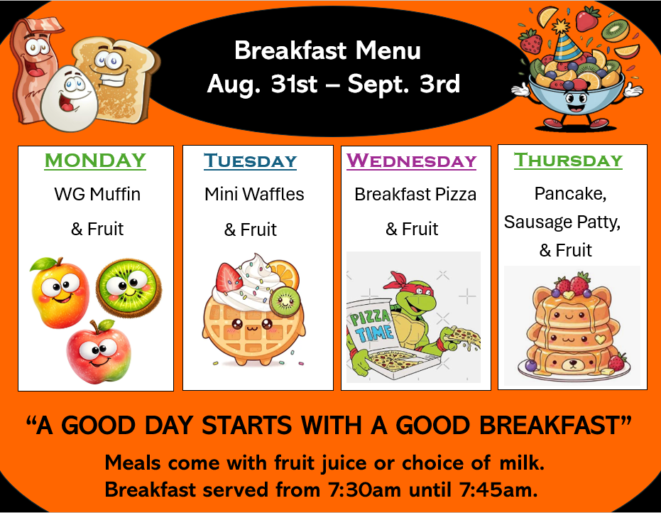 Breakfast Menu