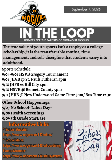 Weekly Newsletter