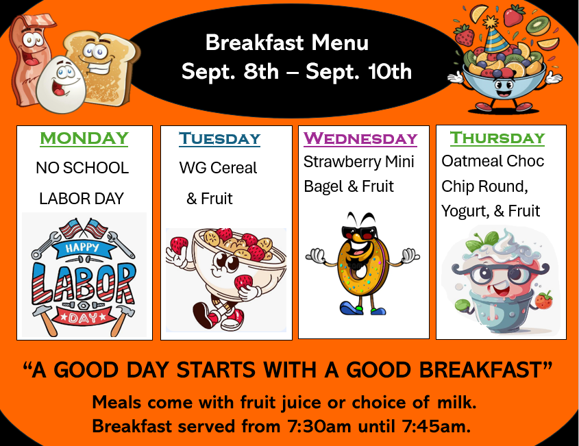Breakfast Menu