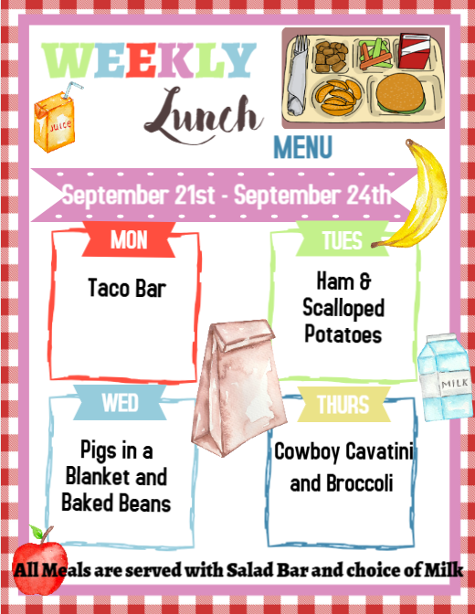 Lunch Menu