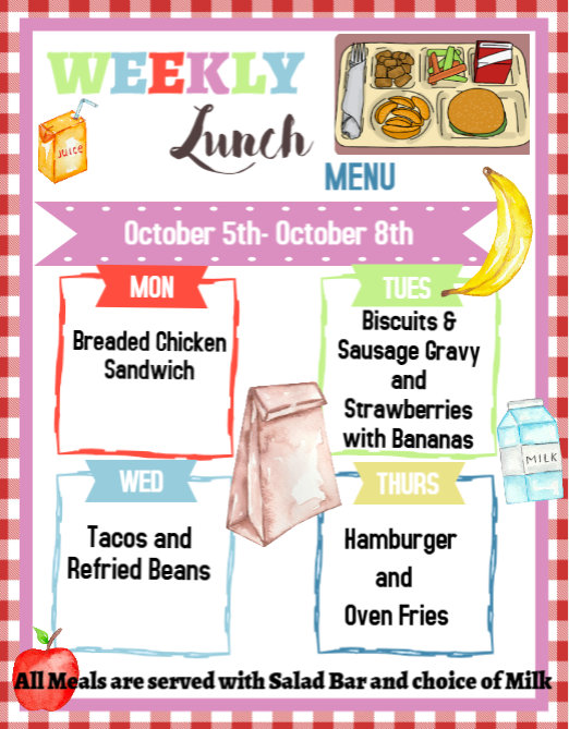 Lunch Menu