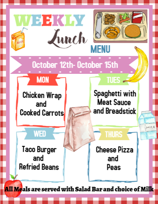 Lunch Menu