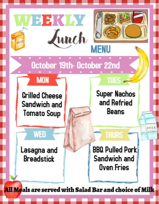 Lunch Menu