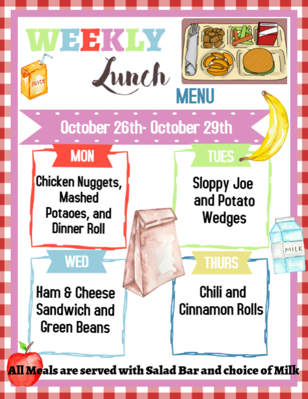 Lunch Menu
