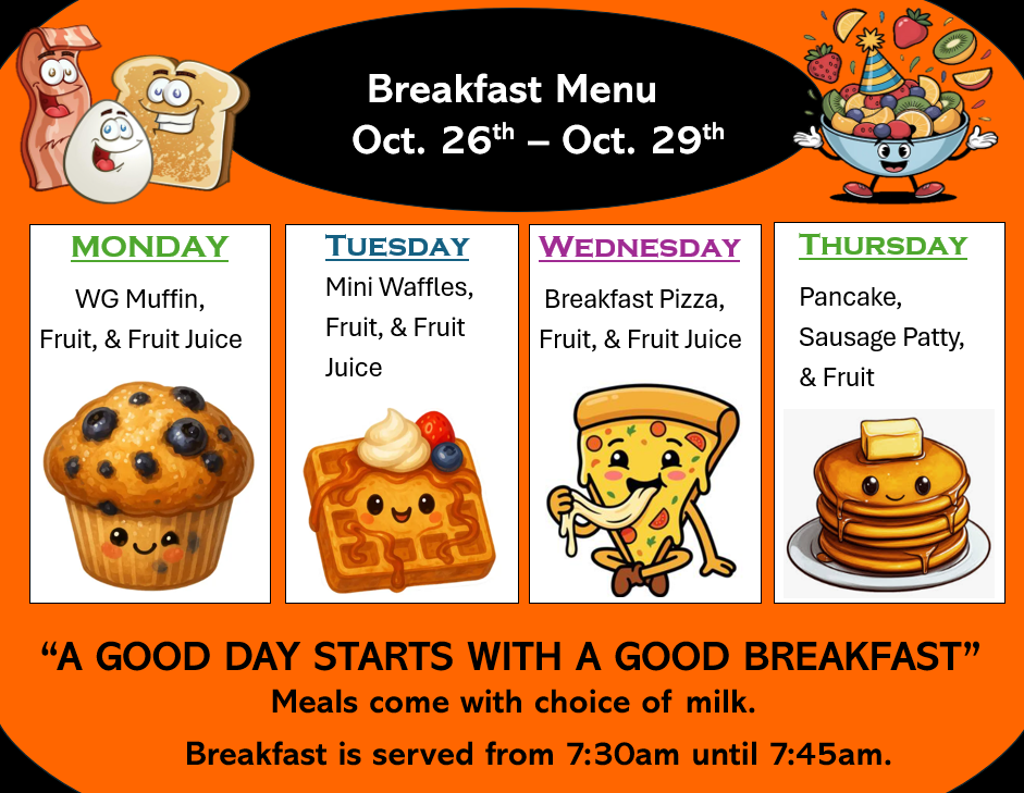 Breakfast Menu