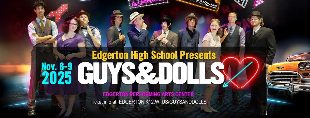 Guys & Dolls Flyer Graphic