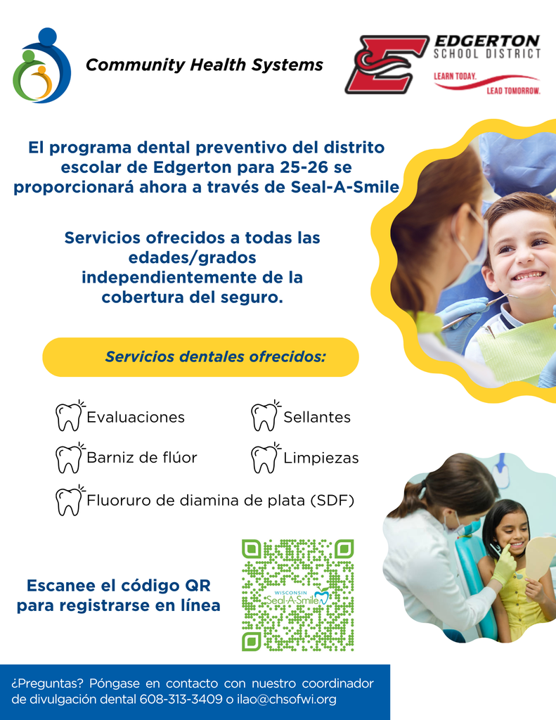 Seal-A-Smile Spanish Flyer