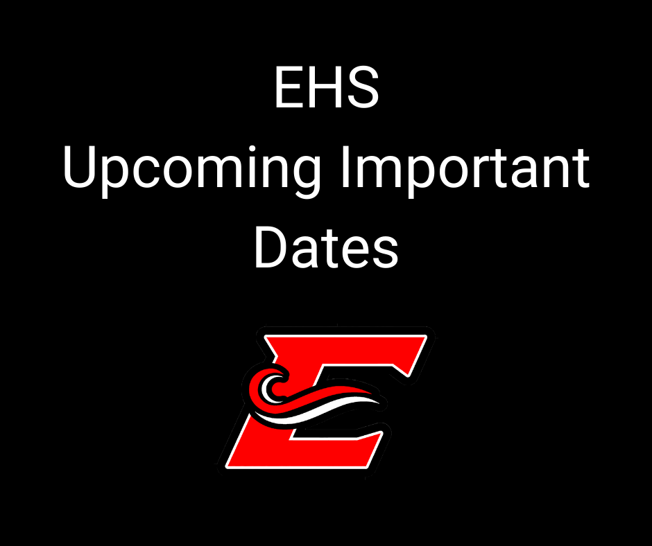 Upcoming Important Dates