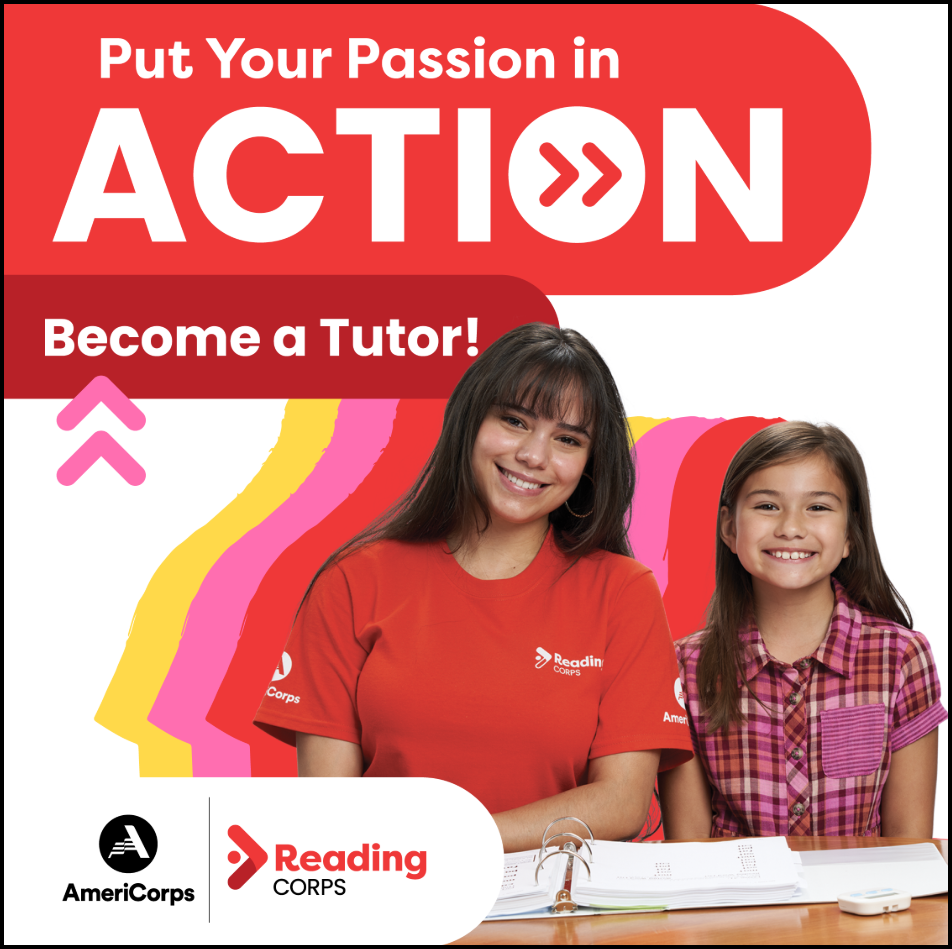 Become a Reading Corp Tutor
