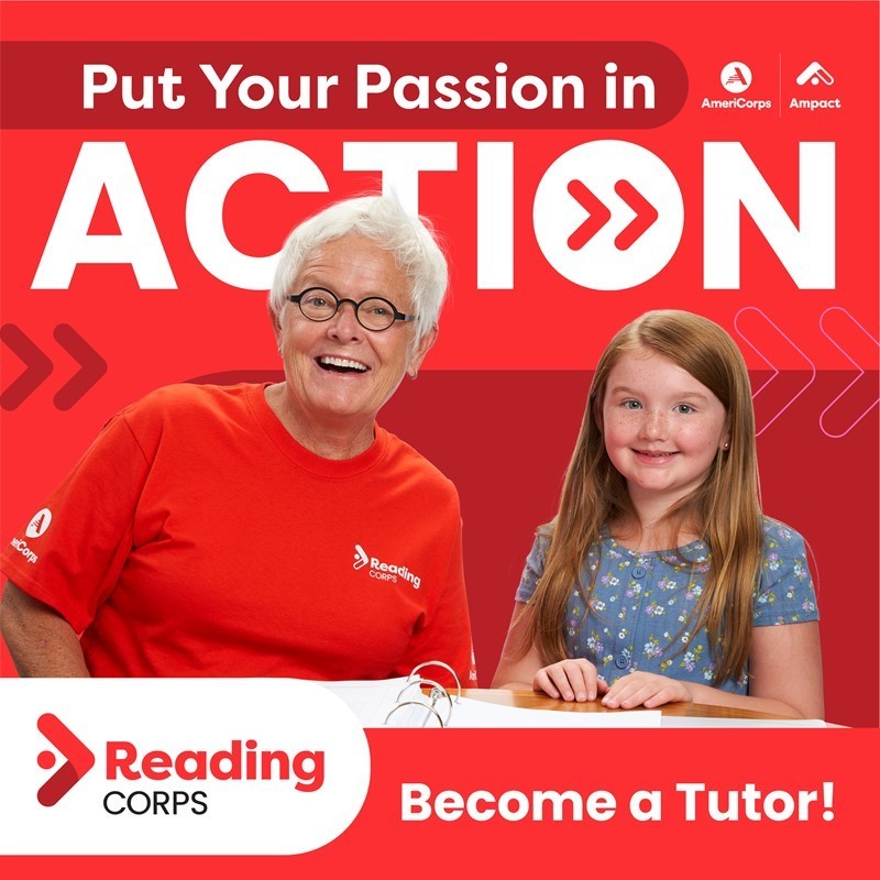 Become a tutor with Reading Corps