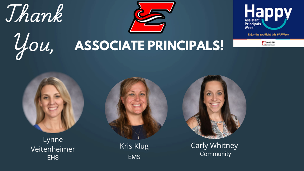 Thank You associate principals week flyer!