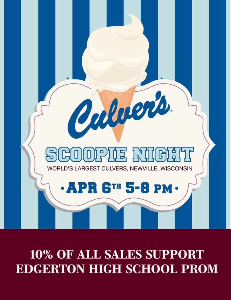 Culver’s scoopie night!
