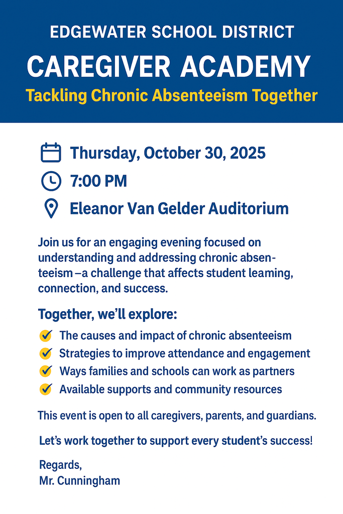 Caregiver Academy - Tackling Chronic Absenteeism - October 30, 2025