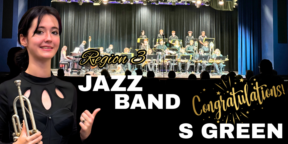 Green named to All-Region Jazz-Band