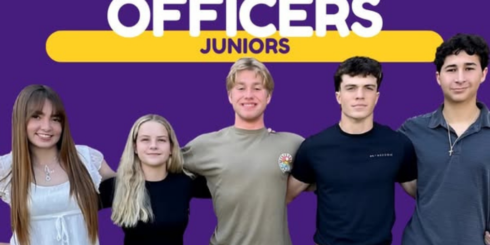 Junior Class Officers Named