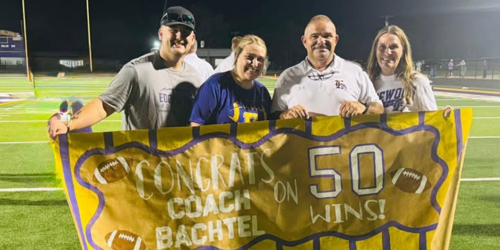 Bachtel Reaches 500