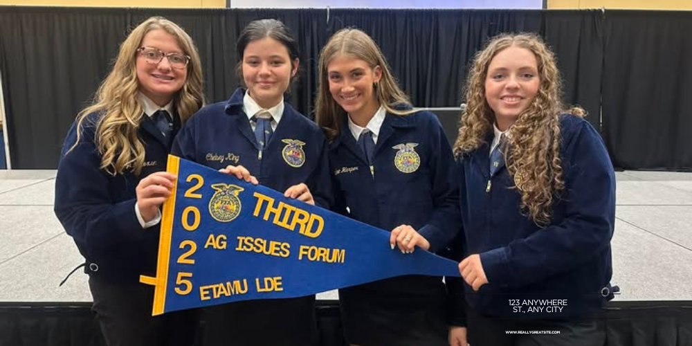 Congratulations to our Ag Issues Team for placing 3rd at the East Texas A&M LDE Invitational! Proud of all your hard work. 🙌