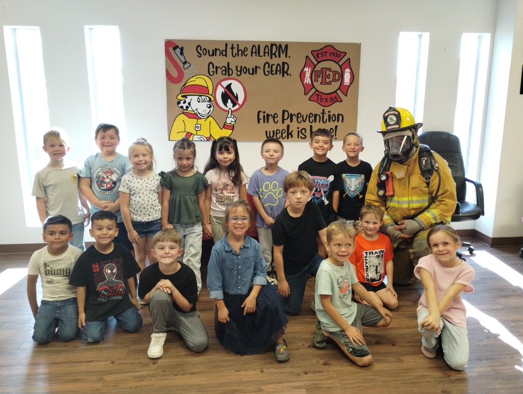 Thank you Edgewood Fire Department for letting us visit during Fire Safety Week!!