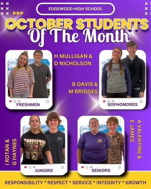 Students of the Month