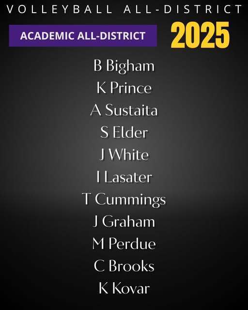 All-District Volleyball