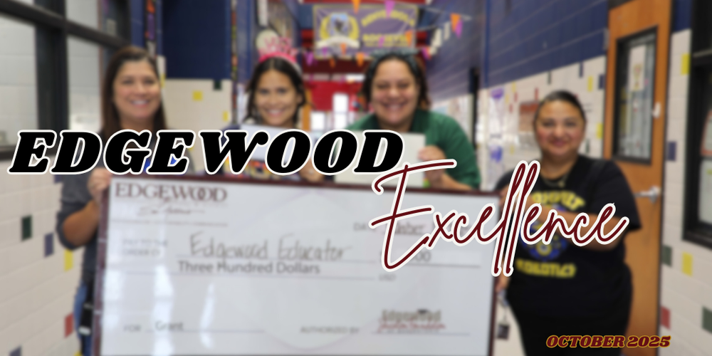 Edgewood Excellence header with photo of EISD busses