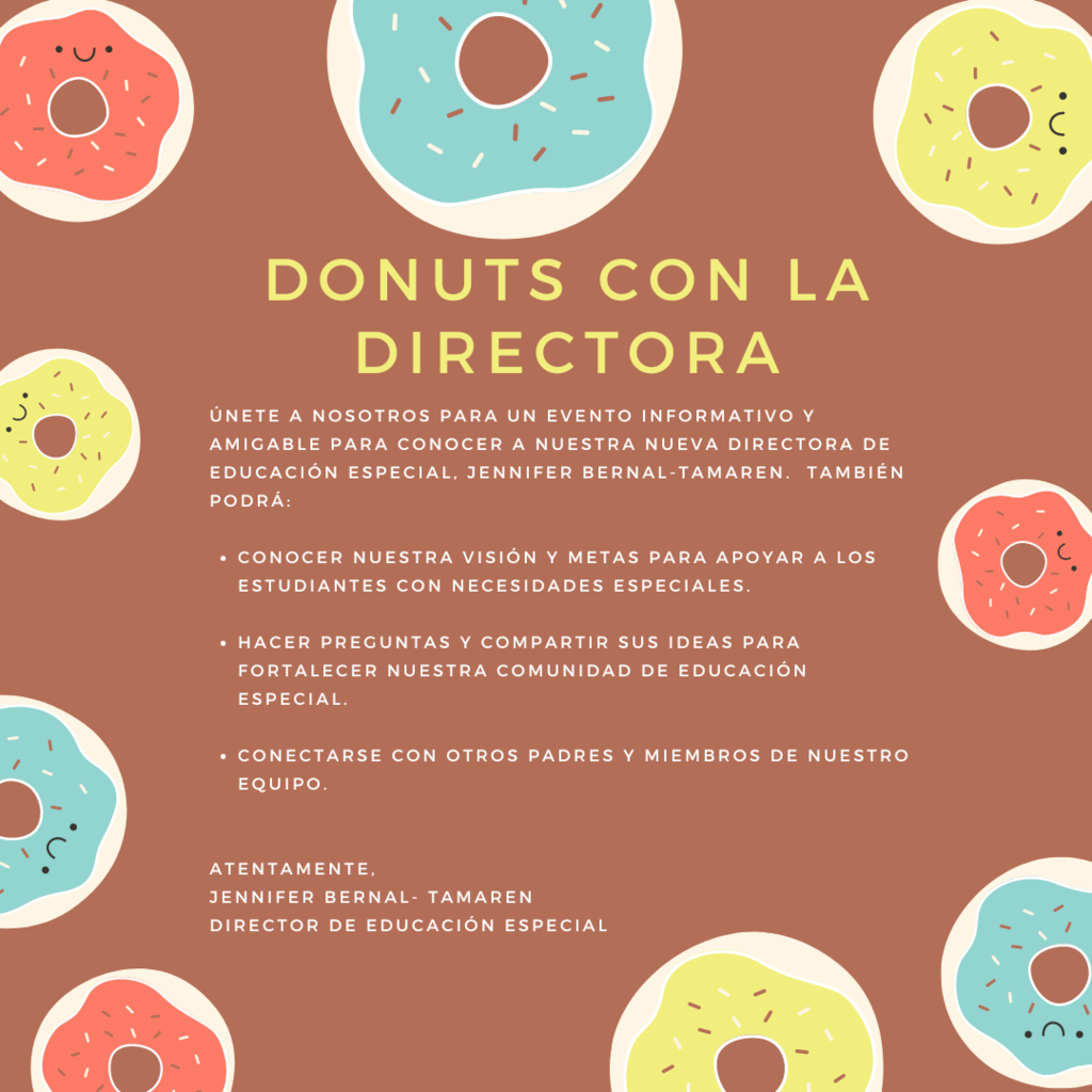 Donuts Con La Directoria