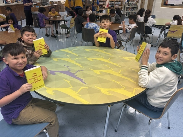 Lions Club dictionary giveaway