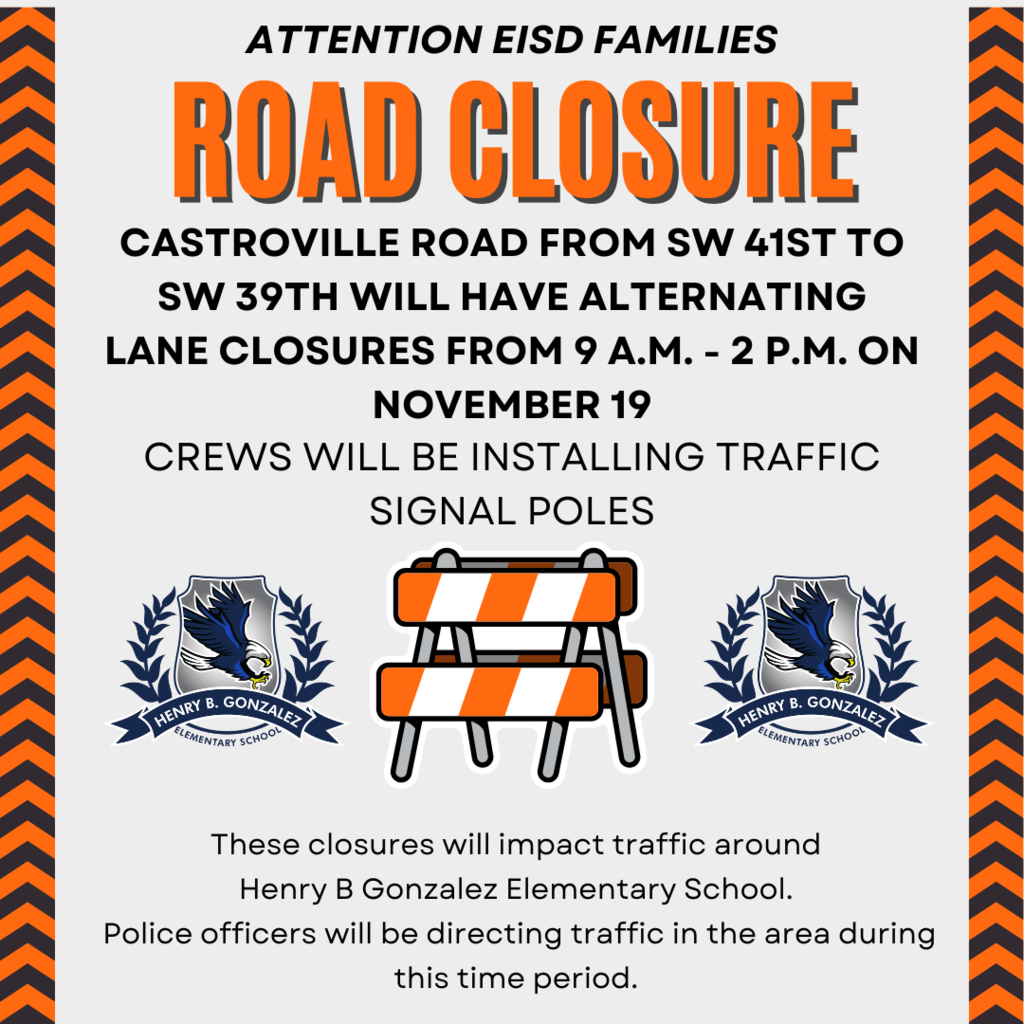 Nov 19 Road Closure by HBG
