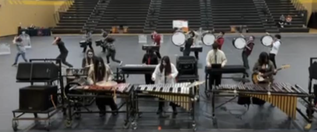 MHS Drumline at TECA competition