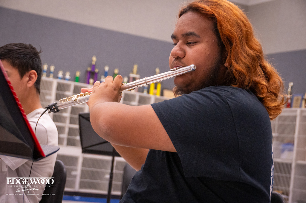 MHS Band practicing for the 2025 Marching Season