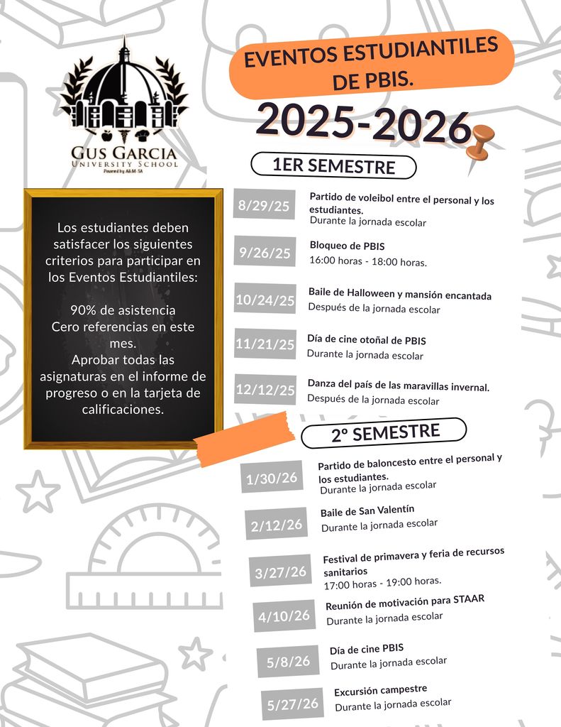 Charger Families! We have some AMAZING PBIS events planned for this year! Mark your calendars, and take note of the requirements to be invited. We are looking forward to seeing all the students back on August 12!