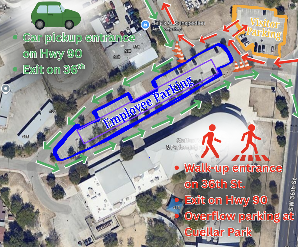 Parking Lot Map