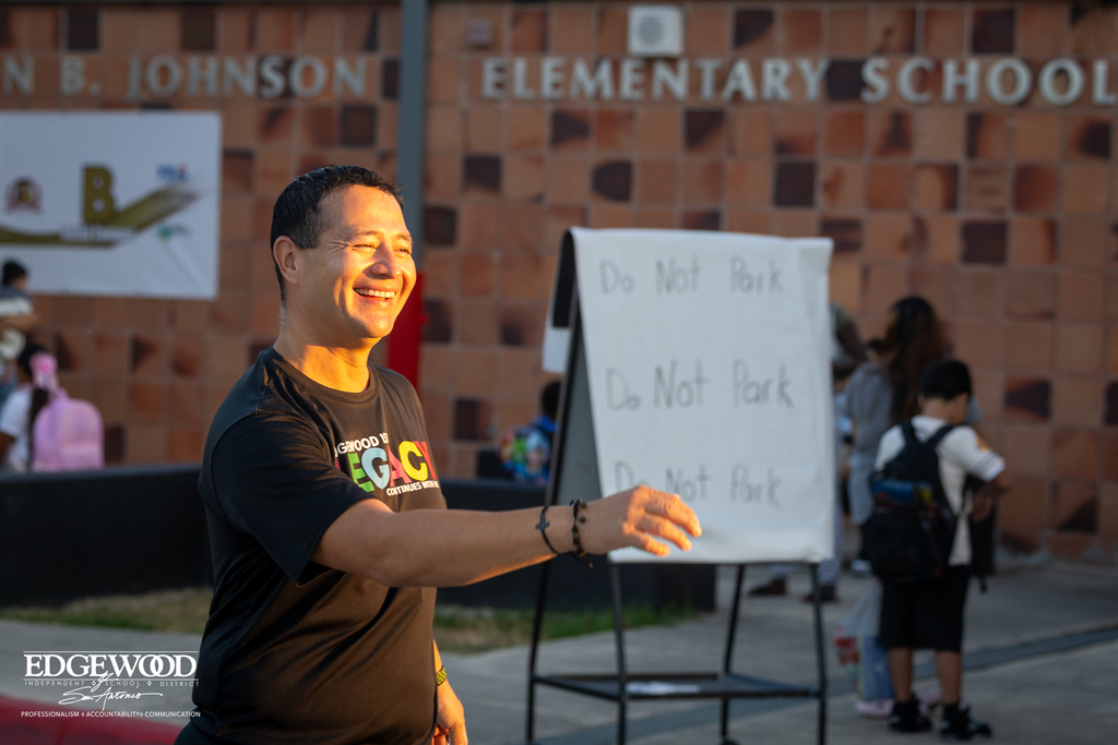 First day of school for students at LBJ