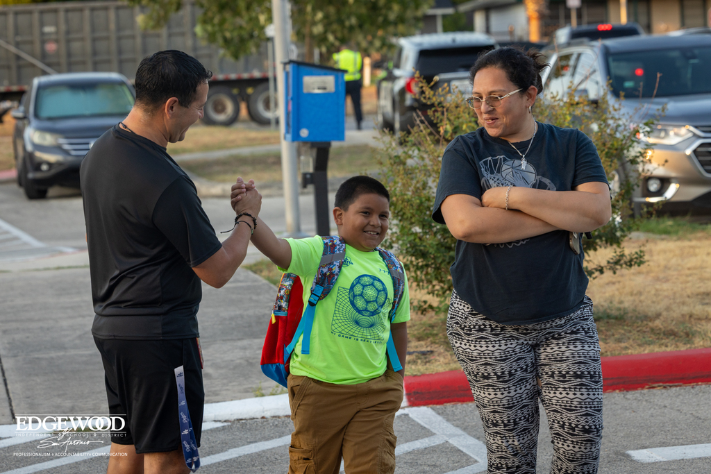 First day of school for students at LBJ