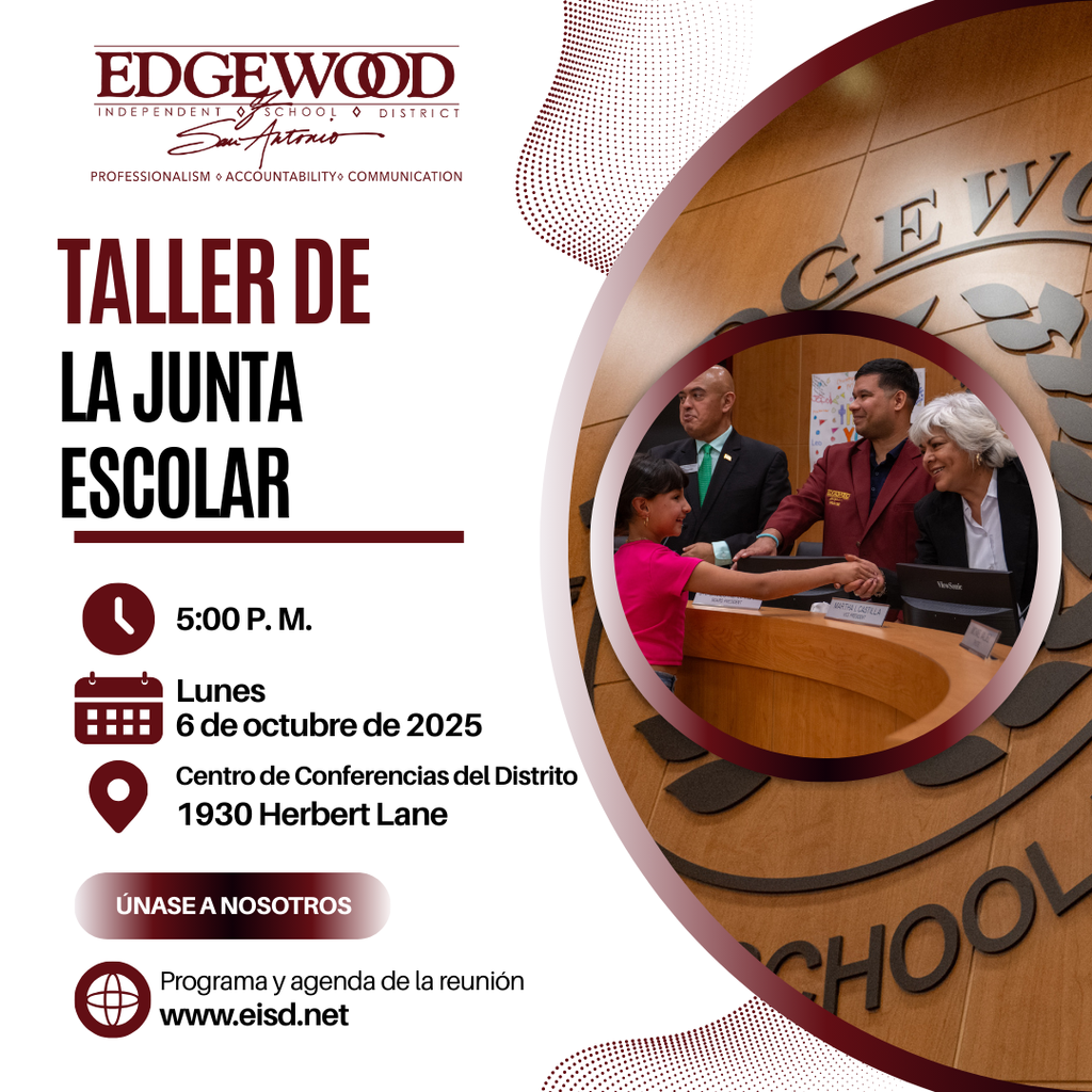 EISD Board Workshop details