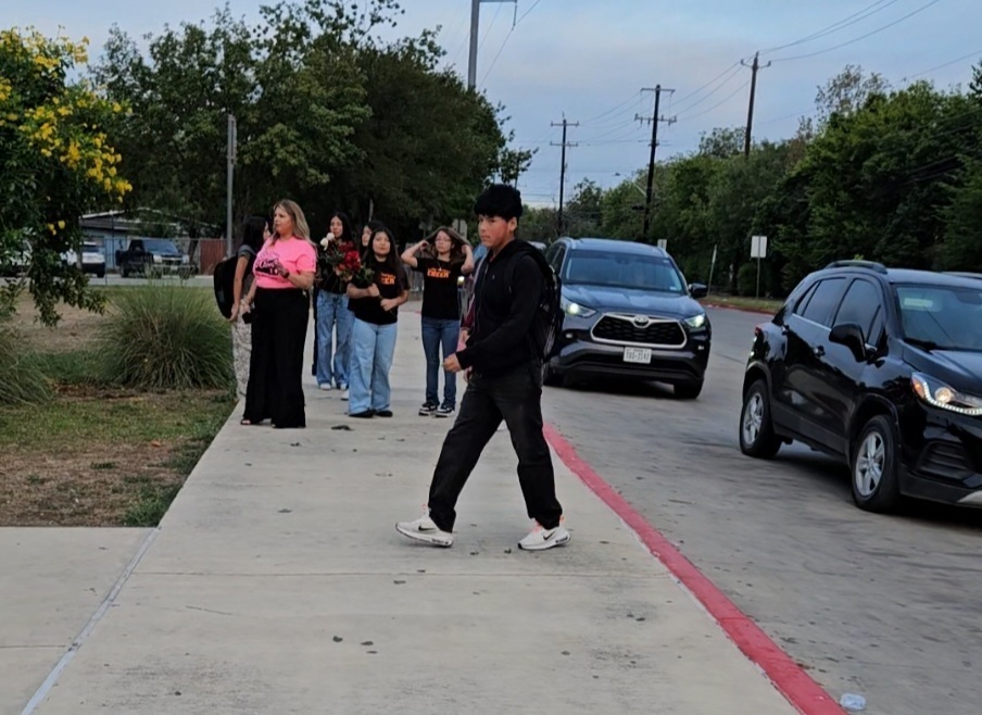 Happy Grandparent's Day! Grandparents, we appreciate all you do for our students! Thank you for showing up every day for our students! Love, Gus Garcia Cheer and Parent Volunteers