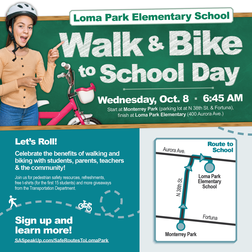 walk & bike to school day 2025