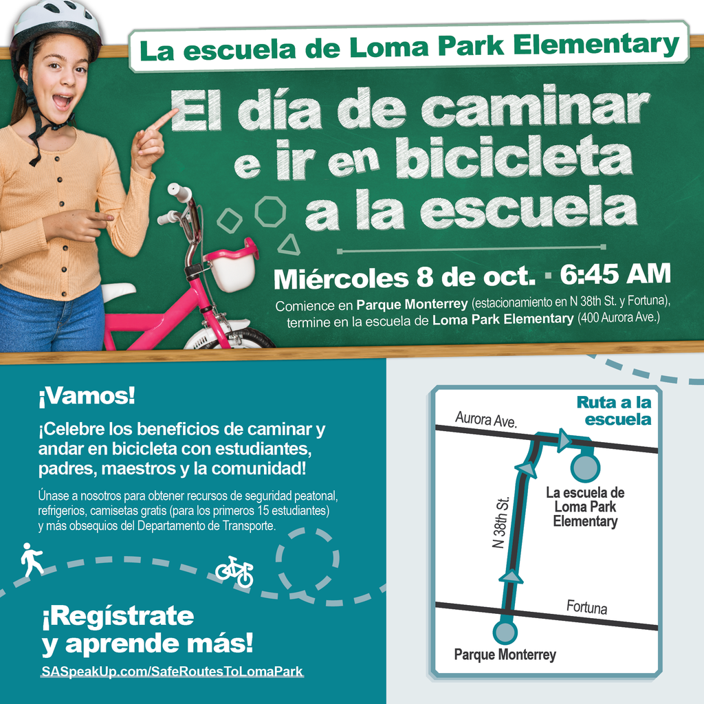 walk & bike to school day 2025
