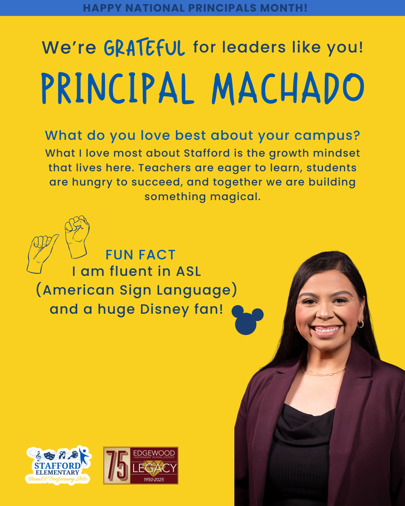 National Principals Month Feature