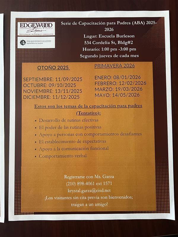 ABA Training Series!