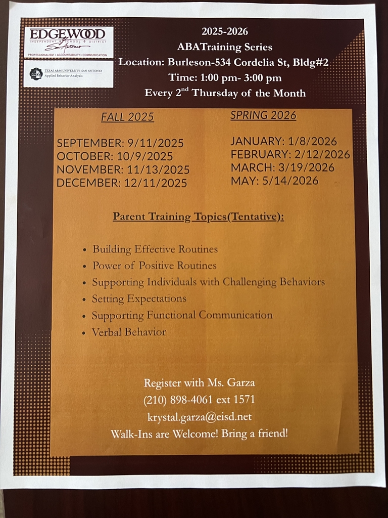 ABA Training Series!