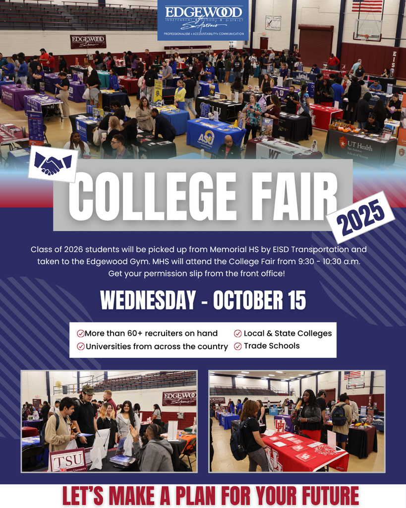 2025 EISD College Fair on October 15