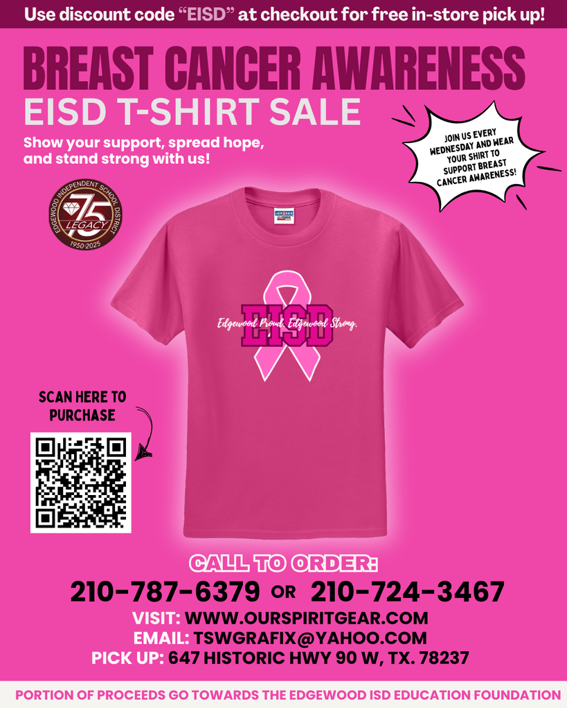 Breast Cancer T-Shirt Sales