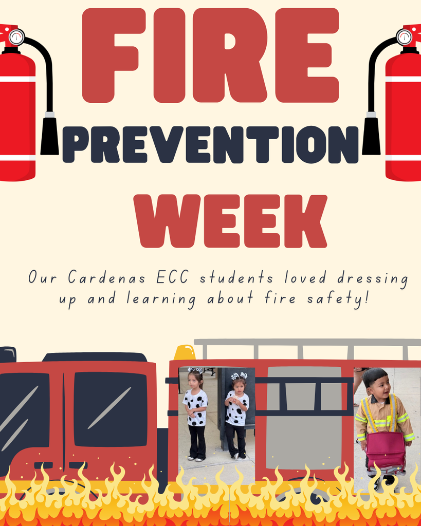 Fire Prevention Week at Cardenas ECC!