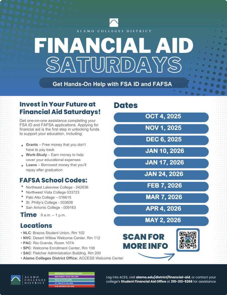 Financial aid saturdays to help students complete their FAFSA