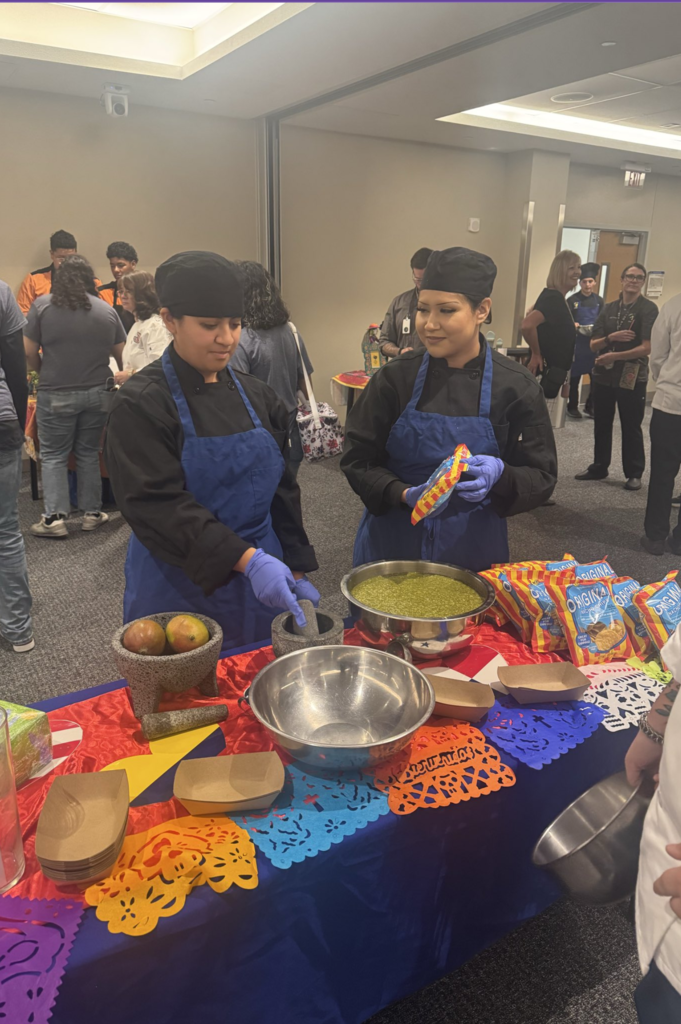 MHS Culinary students win the Flavor Fusion Award at the St Phillip's College Salsa Competition