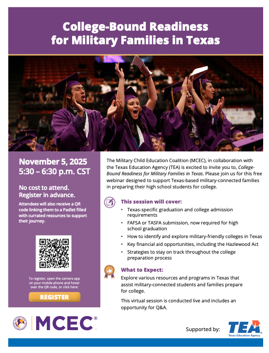 College Bound Readiness for Military Families