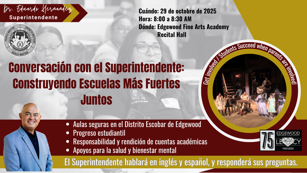 Conversation with the Superintendent on Oct 29