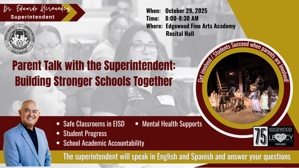 Conversation with the Superintendent on Oct 29